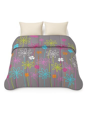 Couette légère imprimée Flower power