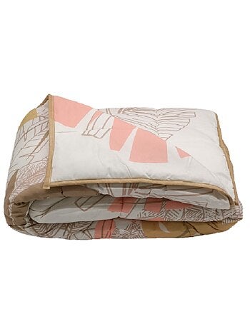 Couette légère imprimée Natfeuille - 1 ou 2 personnes 200x200