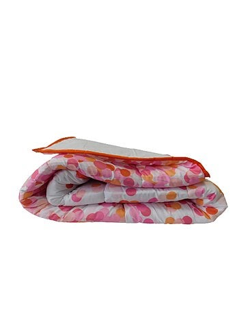 Couette légère Imprimée / Non tissé blanc - 1 personne 140 x 200