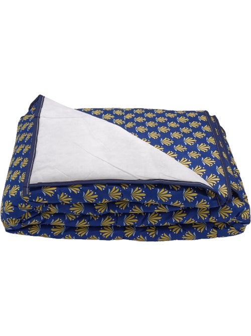 Couette légère Imprimée / Non tissé blanc - 1 personne 140 x 200 - Kiabi