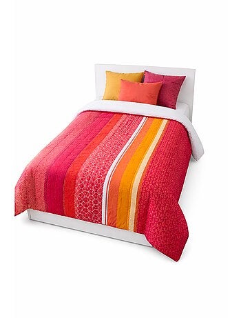 Couette légère Imprimée / Non tissé blanc - 1 personne 140 x 200