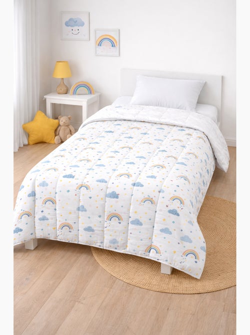 Couette légère imprimée / Non tissé blanc - Kiabi Couette légère imprimée / Non tissé blanc - Kiabi