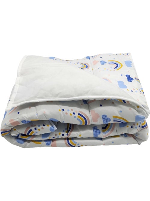 Couette légère imprimée / Non tissé blanc - Kiabi Couette légère imprimée / Non tissé blanc - Kiabi