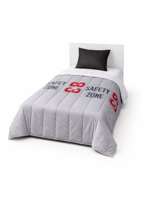 Couette légère imprimée / Non tissé blanc - Kiabi