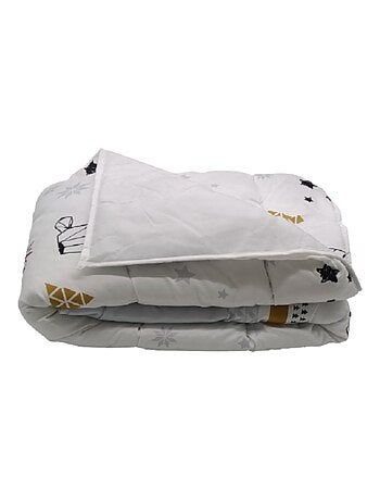 Couette légère imprimée sapin futé