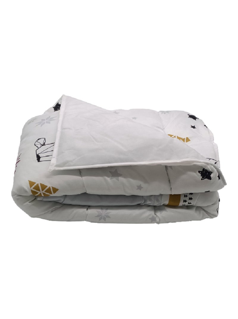 Couette légère imprimée sapin futé Multicolore - Kiabi