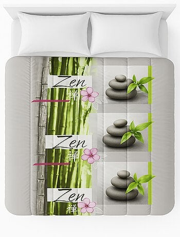 Couette légère imprimée Zen
