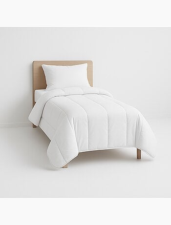 Couette légère Microfibre - 1 personne 140 x 200 - spécial été - mortreux