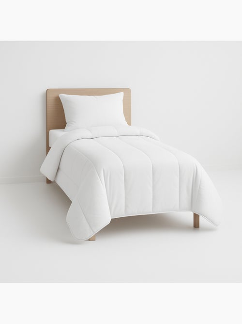 Couette légère Microfibre - 1 personne 140 x 200 - spécial été - mortreux - Kiabi