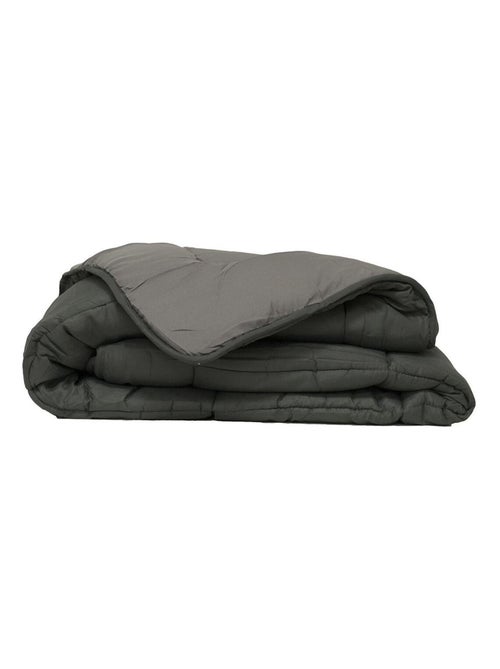 Couette légère réversible bicolore en microfibre 200 gr/m² - Kiabi