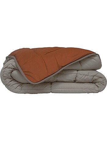 Couette l?g?re r?versible bicolore en microfibre 200 gr/m?
