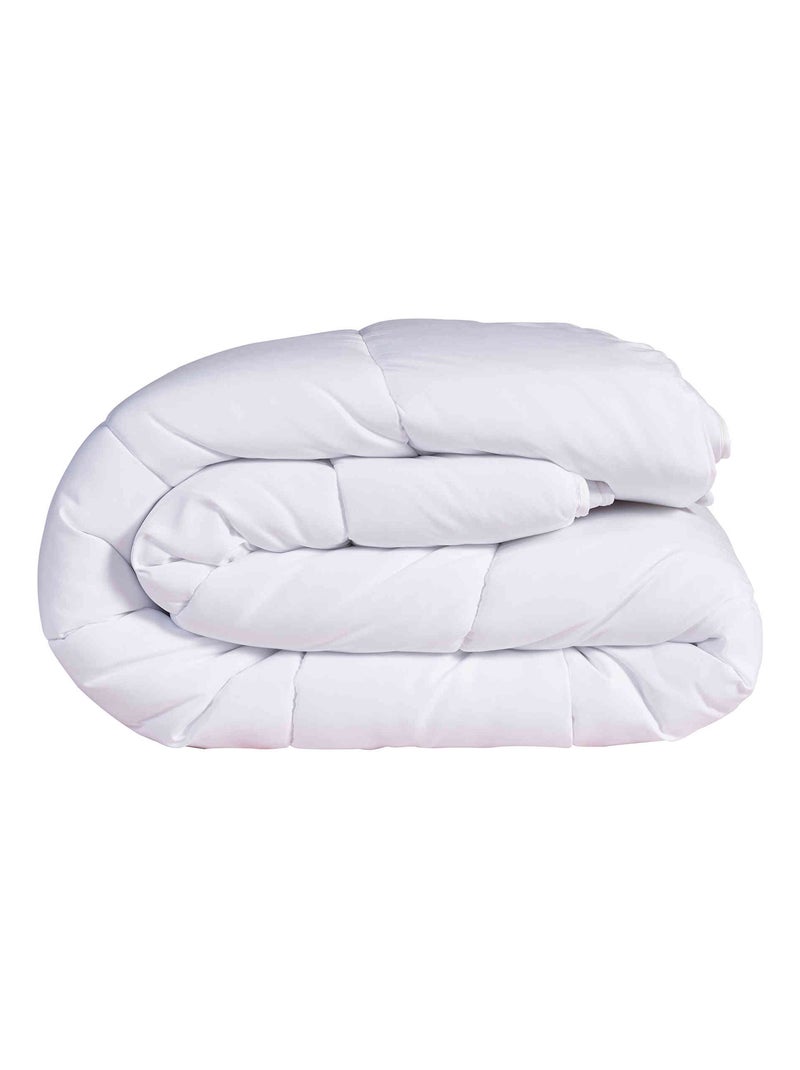 Couette mi-saison recyclée tempérée 350g Blanc - Kiabi