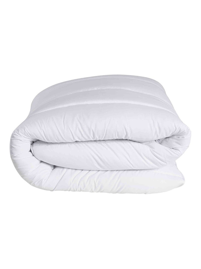 Couette mi-saison tempérée antiacariens 350g Blanc - Kiabi