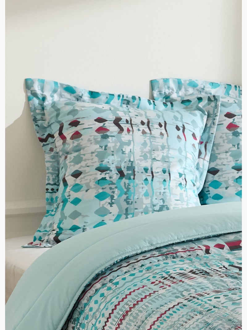 Couette microfibre double face 400 g/m² - Afibel Multicolore - Kiabi