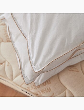 Couette naturelle en duvet et plumes