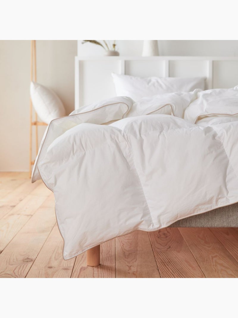 Couette naturelle en duvet et plumes Blanc - Kiabi