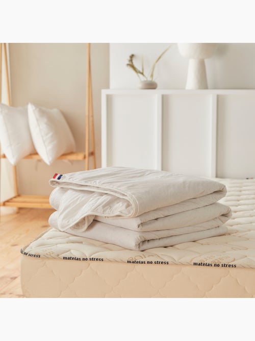 Couette naturelle lin, chanvre et coton - Toutes tailles - Kiabi