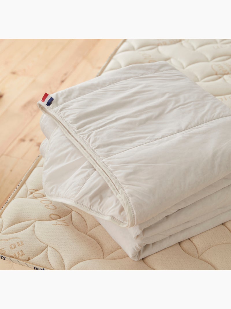 Couette naturelle lin, chanvre et coton - Toutes tailles Blanc - Kiabi