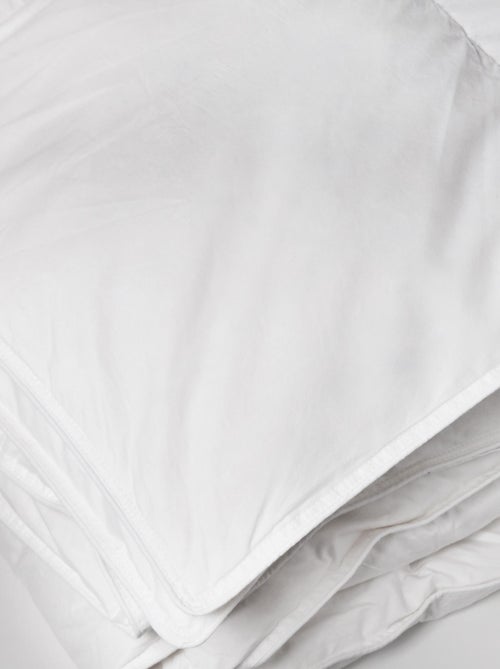 Couette naturelle PLUMDOR plumettes de canard Tempéré (mi-saison) 300 g/m2 - Kiabi