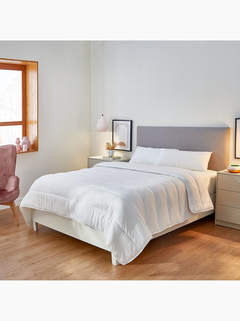 Couette Nordique 140x200cm| PKH Fibra| Aloe Vera|Hiver| Lit 60/70 Blanc - Kiabi