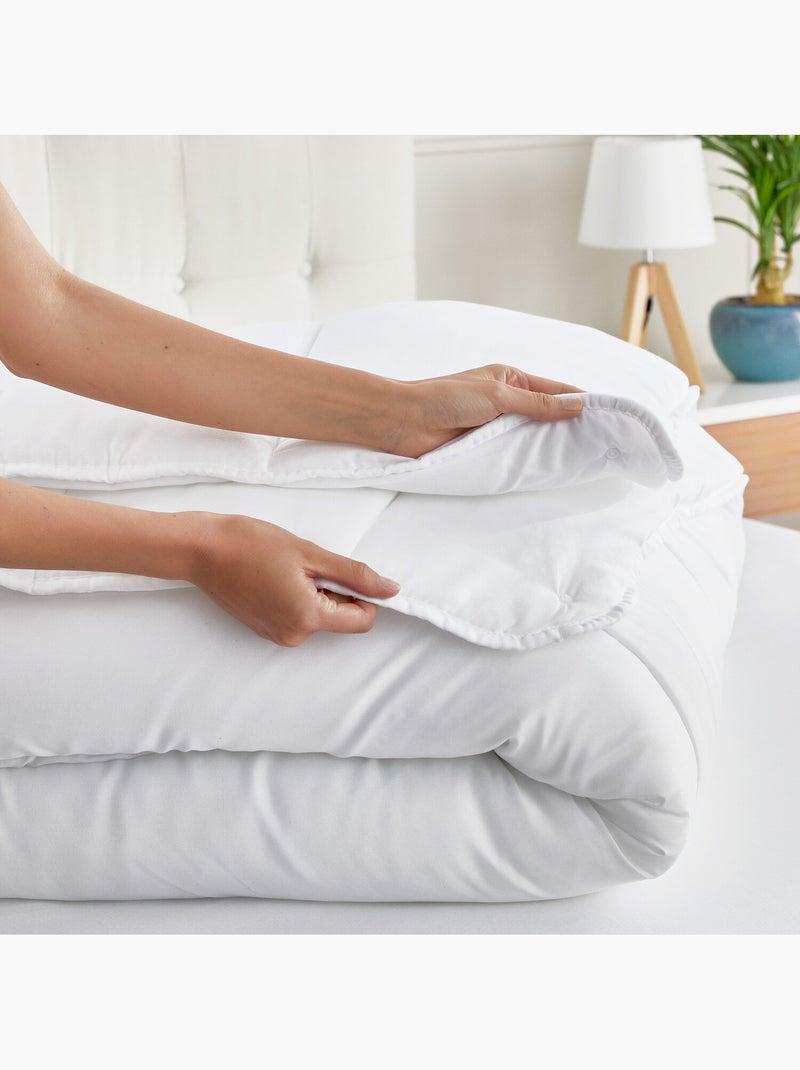 Couette Nordique Aloe Vera 4 Saisons Blanc - Kiabi