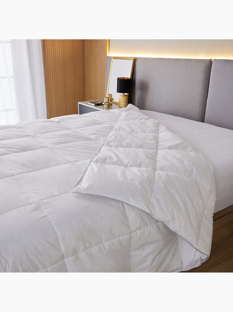 Couette Nordique premium 92% Duvet| Hiver| Blanc - Kiabi