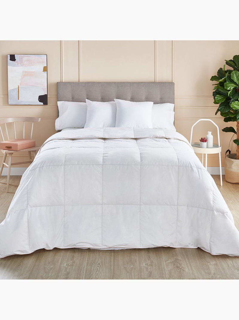 Couette Nordique Premium 94% Duvet Automne-Hiver Blanc - Kiabi