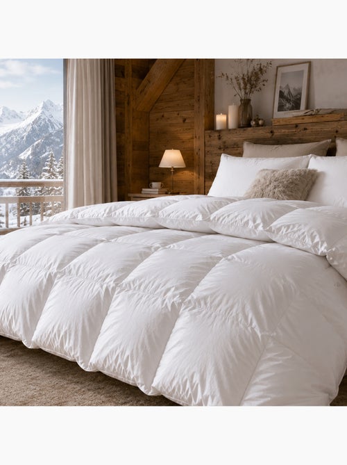 Couette PICARDIE garnissage duvet de canard Très chaud (hiver) 500 g/m2 - Kiabi
