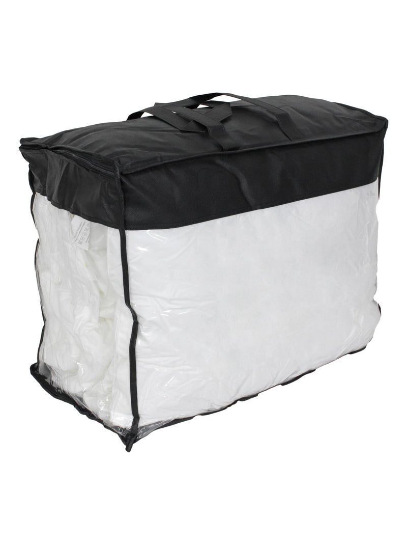 Couette polyester CASTOR fibre creuse siliconée Léger (été) Blanc - Kiabi