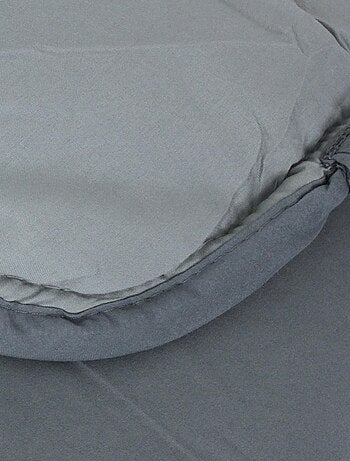 Couette polyester COCOON BICOLORE fibre creuse siliconée Chaud (hiver)