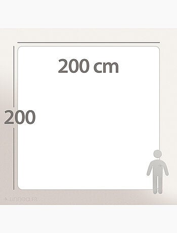 Couette polyester COCOON BICOLORE fibre creuse siliconée Chaud (hiver)