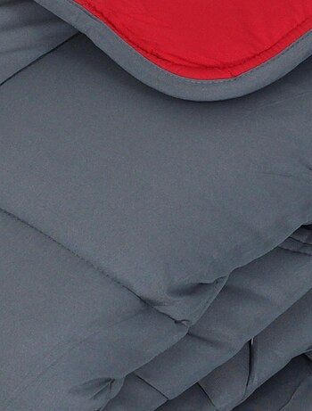 Couette polyester COCOON BICOLORE fibre creuse siliconée Léger (été)