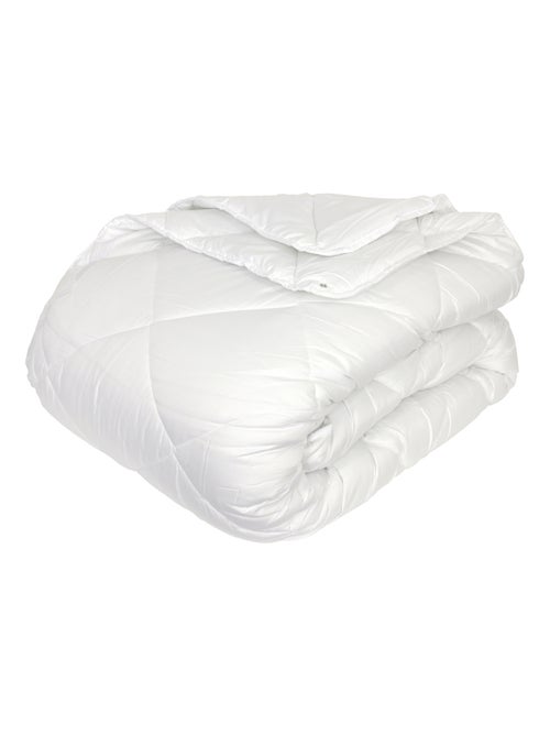 Couette polyester COCOON fibre creuse siliconée 4 saisons 200 + 300 g/m2 - Kiabi