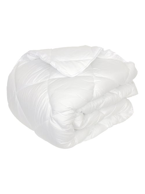 Couette polyester COCOON fibre creuse siliconée Chaud (hiver) 400 g/m2 - Kiabi