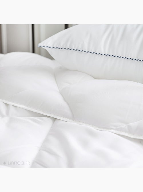 Couette polyester COCOON fibre creuse siliconée Chaud (hiver) 400 g/m2 - Kiabi