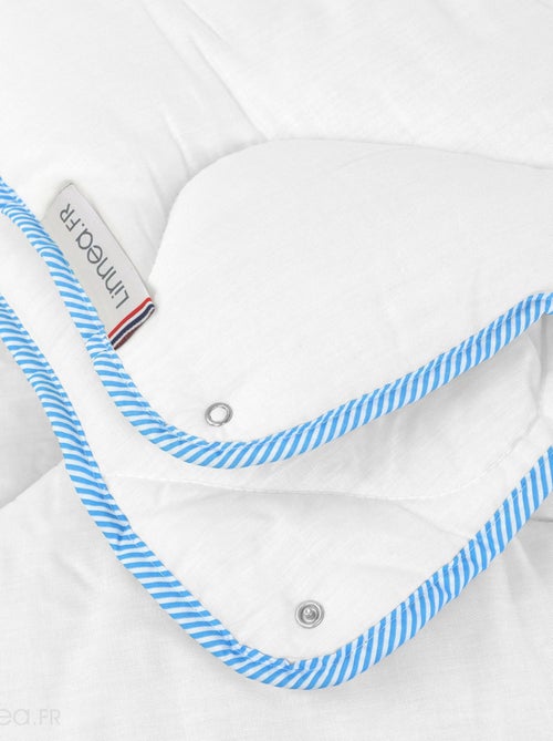 Couette polyester HARMONIE fibre creuse siliconée 4 saisons 150 + 300 g/m2 - Kiabi