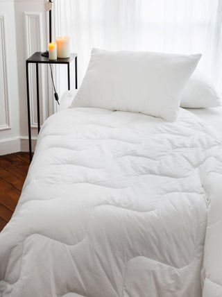 Couette polyester HARMONIE fibre creuse siliconée Chaud (hiver)