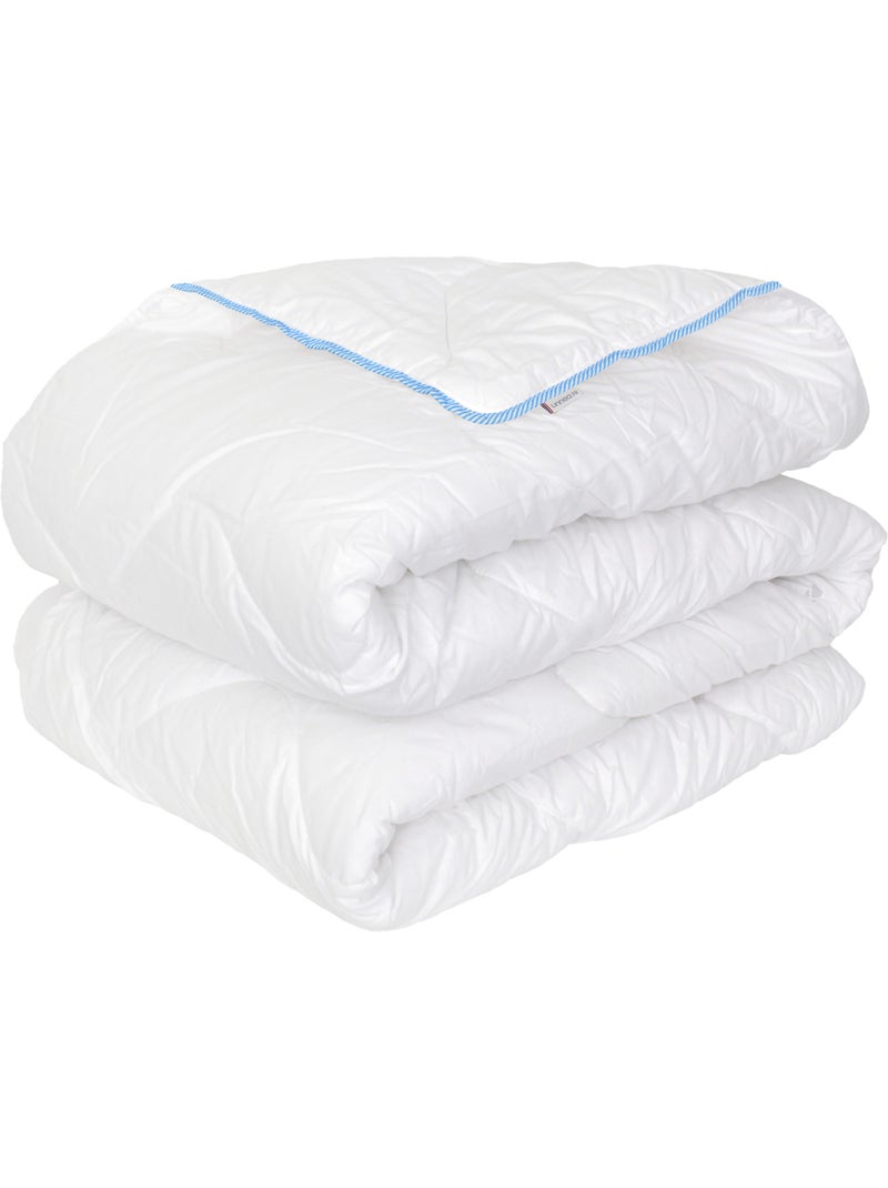Couette polyester HARMONIE fibre creuse siliconée Léger (été) 150 g/m2 Blanc - Kiabi