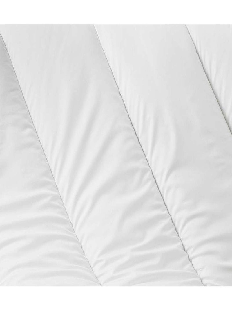 Couette premium 1 place en polyester anti acarien 400g/m² Blanc - Kiabi