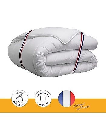 Couette tempérée - dodo - country - 220 x 240 cm - blanc