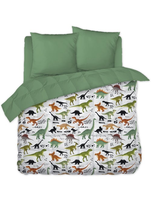 Couette Tempérée - Taies assorties - Dinosaures Crétacé - Kiabi