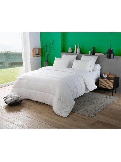 Couette Tempérée 300 gr/m² - DODO - VICTORIA - Anti-Acariens - 140 x 200 cm - Blanc - Kiabi