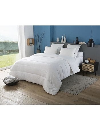 Couette tempérée 350gr/m² - dodo - belle nuit - 220 x 240 cm - blanc