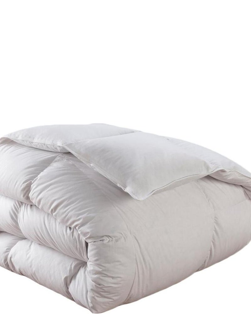 Couette Tempérée 70% duvet d'oie neuf - DODO Blanc - Kiabi