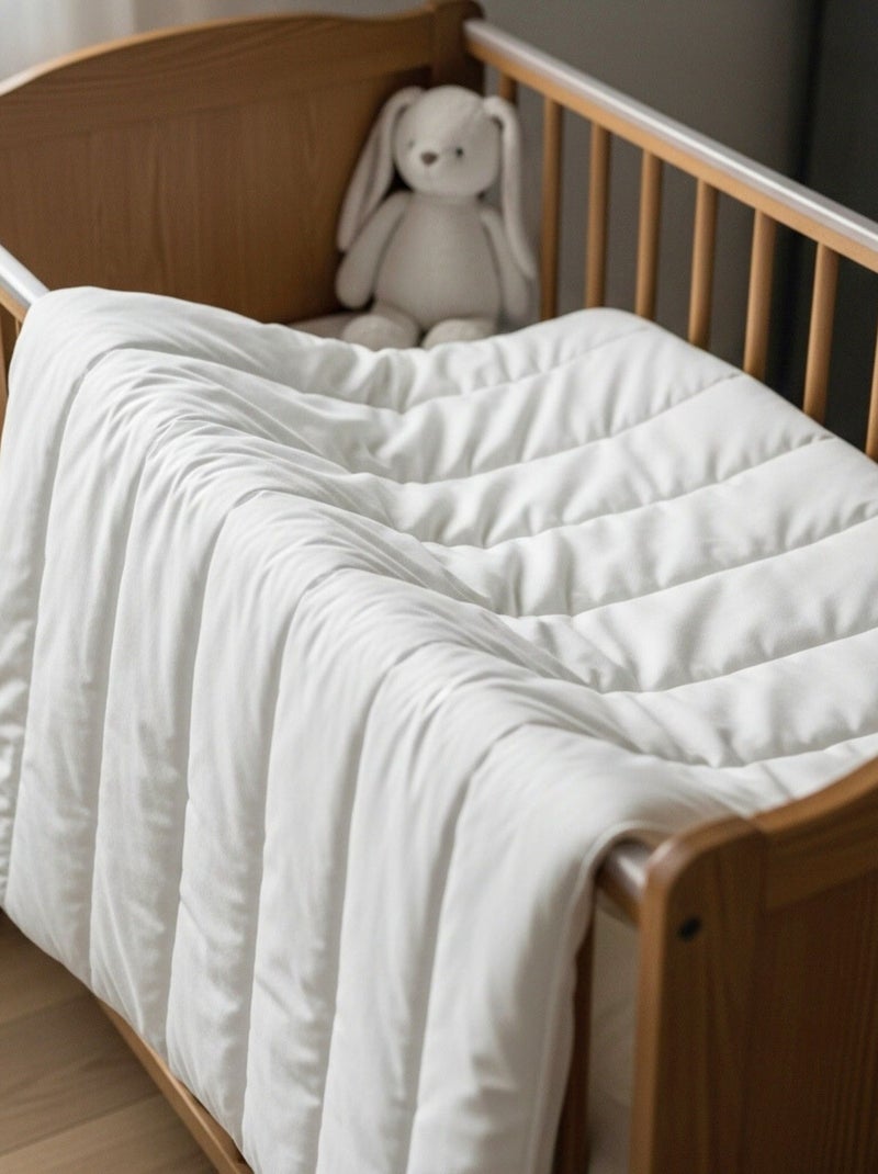 Couette tempérée anti-acariens et anti-bactériens Blanc - Kiabi