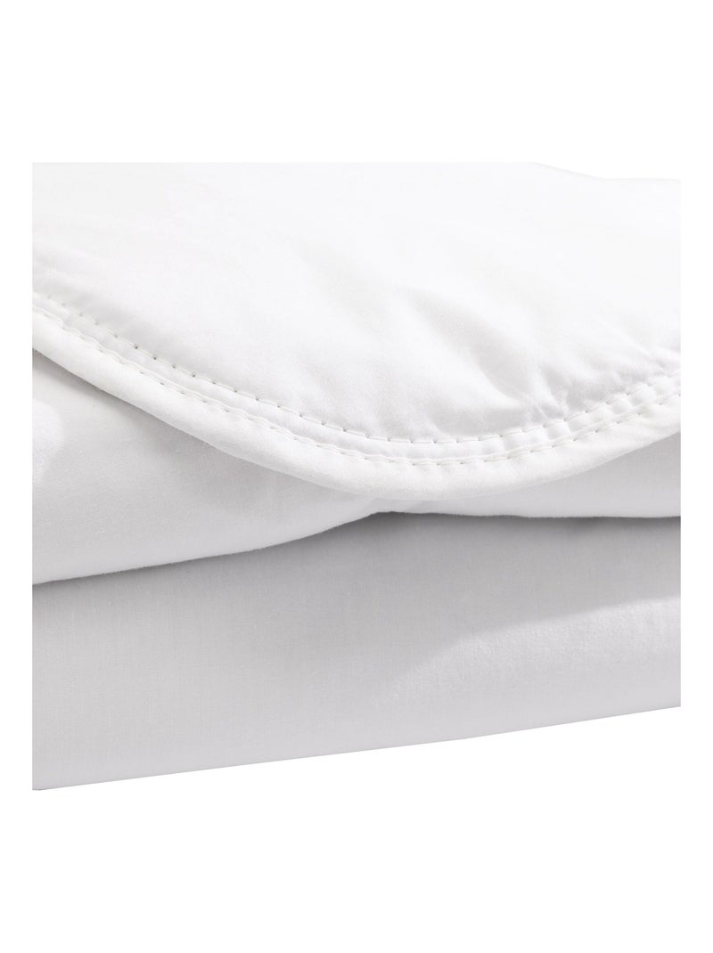 Couette tempérée anti-acariens et anti-bactériens Blanc - Kiabi