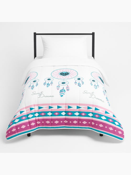 Couette tempérée attrape rêve couleur - 1 personne 140 x 200 - Kiabi Couette tempérée attrape rêve couleur - 1 personne 140 x 200 - Kiabi