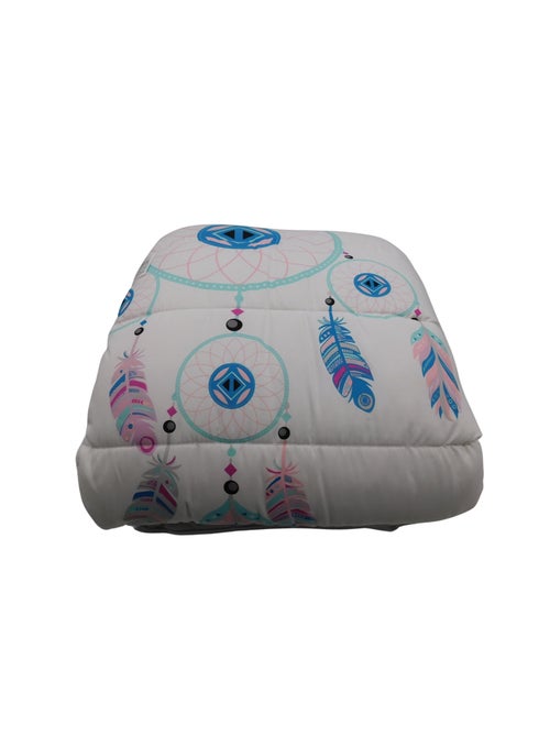 Couette tempérée attrape rêve couleur - 1 personne 140 x 200 - Kiabi Couette tempérée attrape rêve couleur - 1 personne 140 x 200 - Kiabi