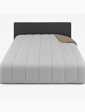 Couette tempérée Gris Perle/Ficelle