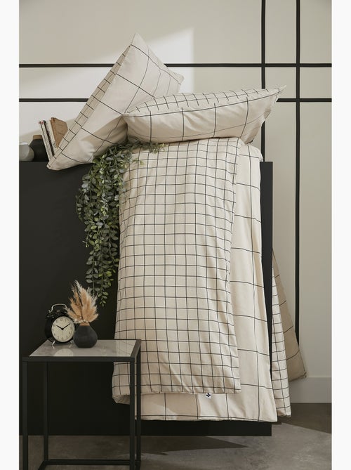Couette tempérée imprimée - + 2 taies - Coton 57 fils - Carrie - Kiabi Couette tempérée imprimée - + 2 taies - Coton 57 fils - Carrie - Kiabi